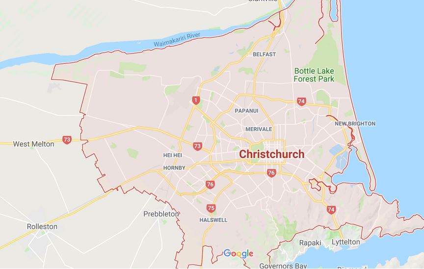 christchurch map window cleaning